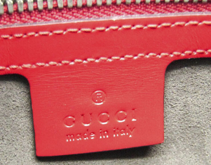 Gucci Vintage Gucci Crossbody Bag Red