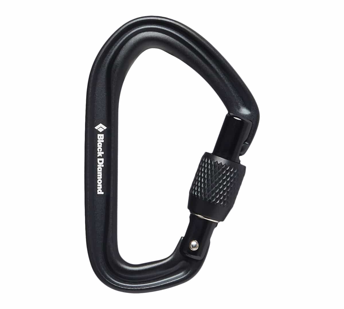 Black Diamond HotForge Screwgate Carabiner Black