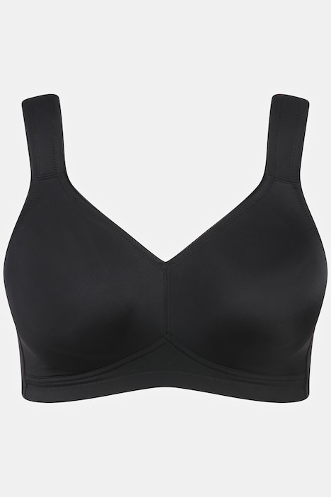 Mikrofaser-BH, 2er-Pack, ohne Bügel, vorgeformte Cups