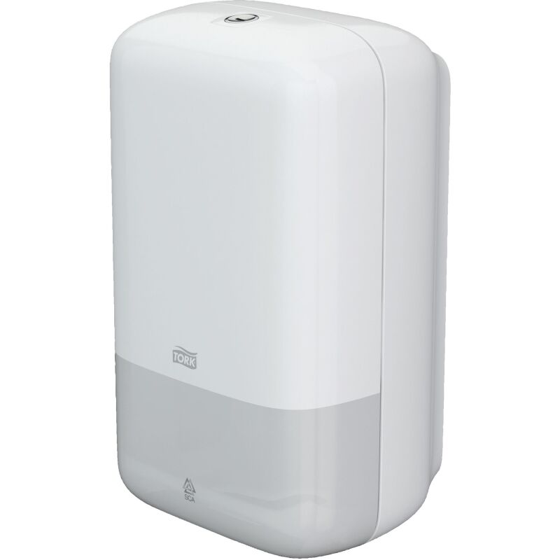 Distributeur papier toilette feuilles Tork T3 plastique blanc