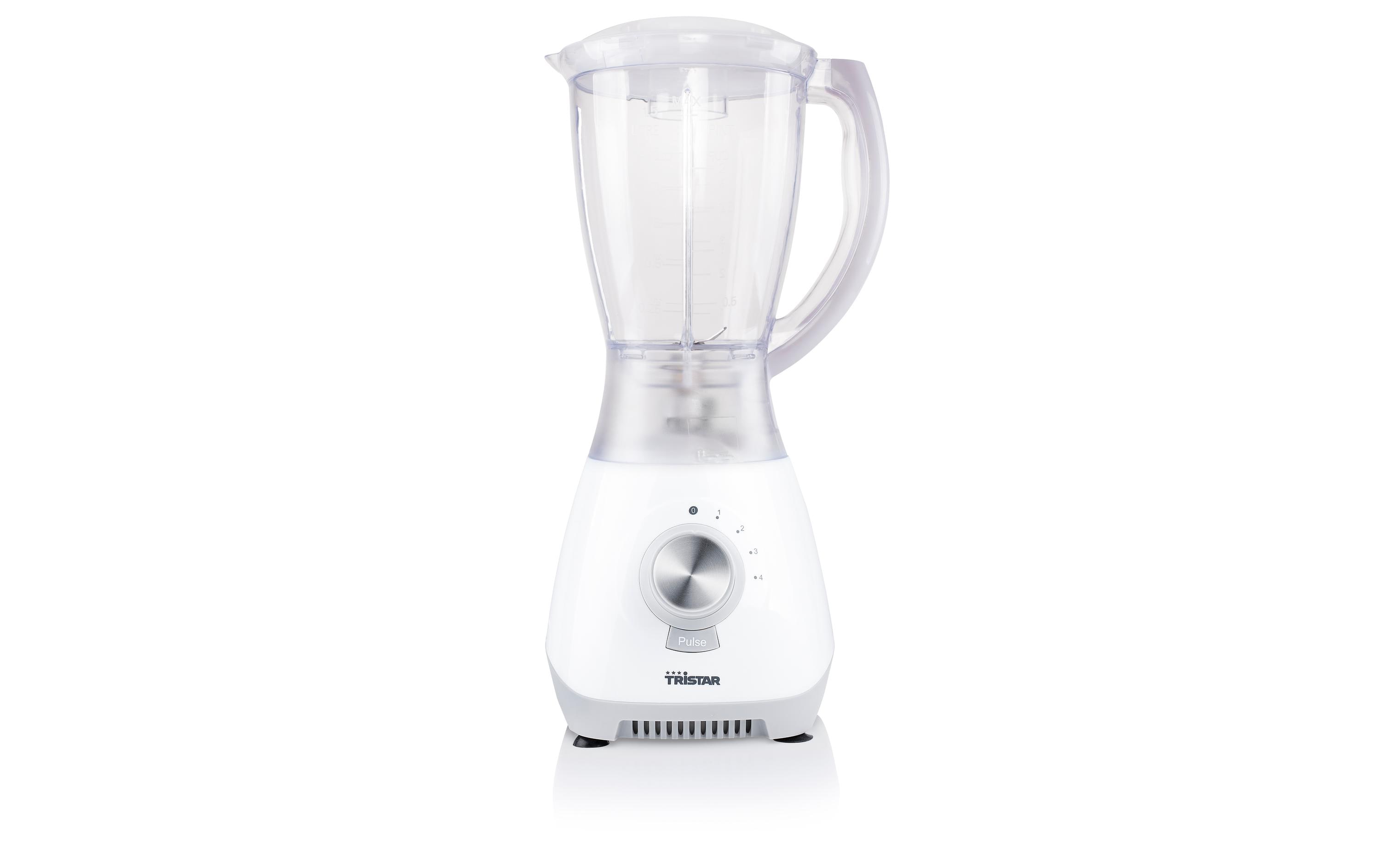 Standmixer BL-4447 WeissLeistungsstarker Mixer mit 430 W Leistung