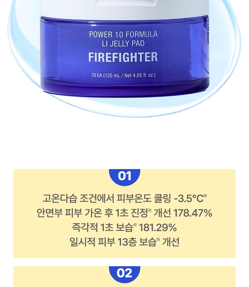 It'S SKIN - Power 10 Formula LI Jelly Pad Brandweerman