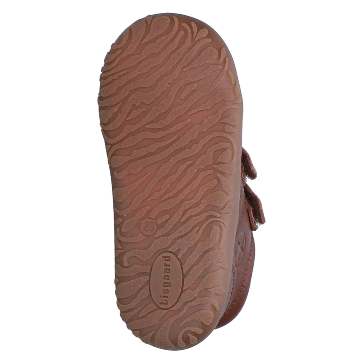 bisgaard Klettschuhe HALE V - brandy