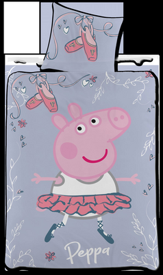 Peppa Gris Sengesett 150x210
