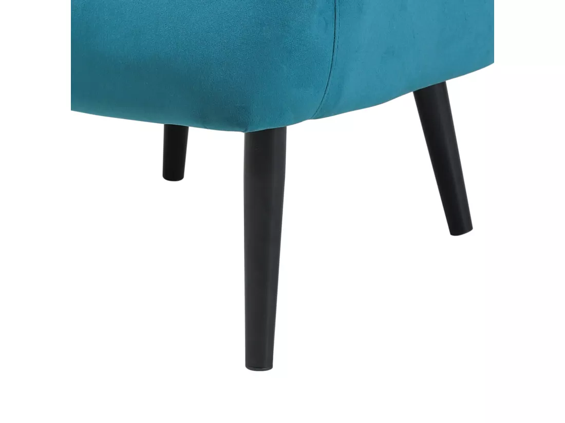 Fauteuil à oreilles rembourré