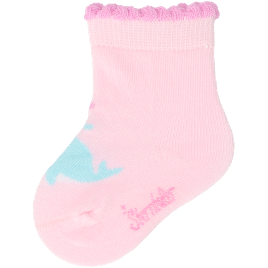 Sterntaler Baby-Socken 3er-Pack Wal rosa