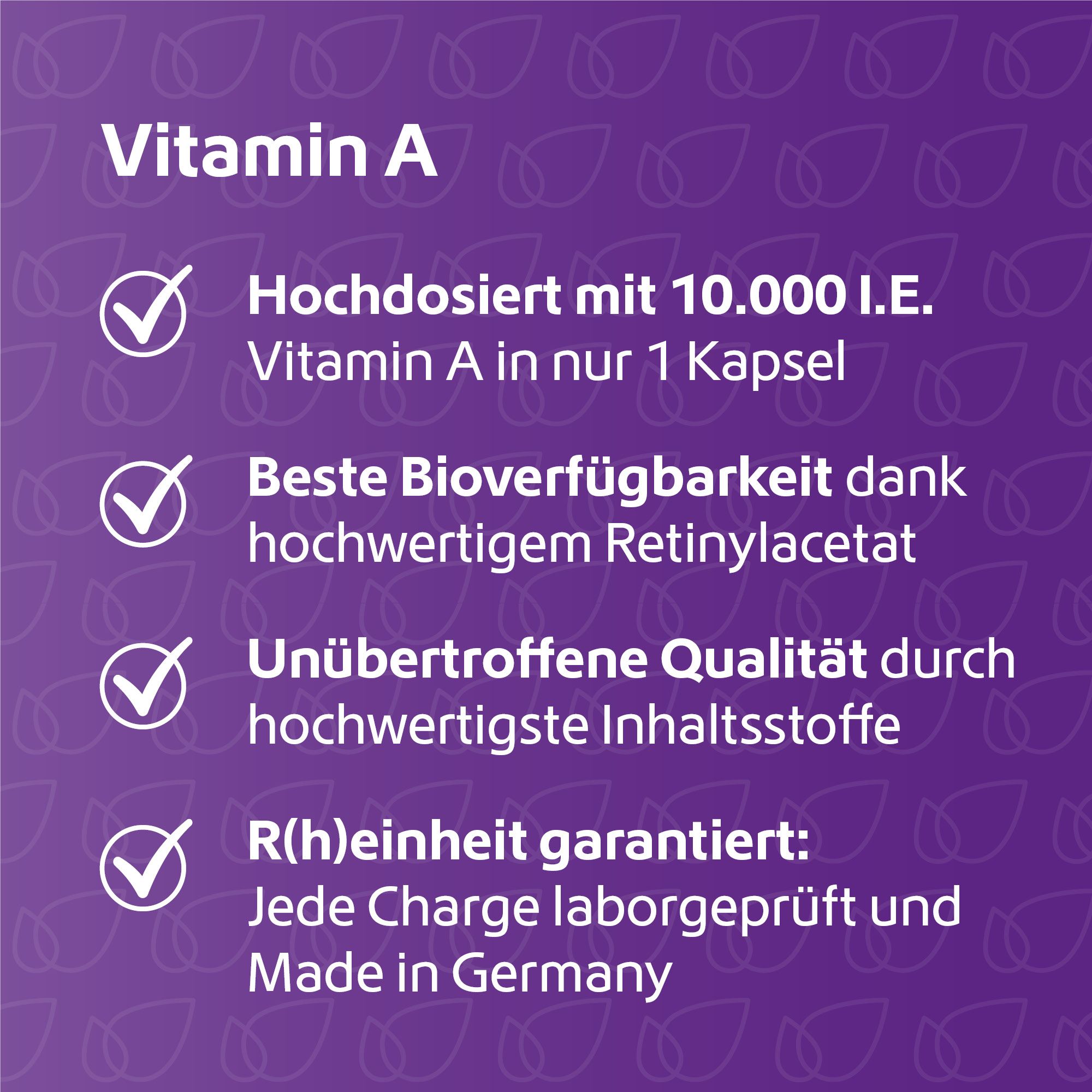 R(h)ein Nutrition Vitamin A 10.000 I.E.