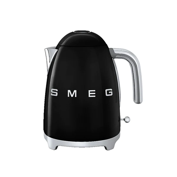 Bouilloire noire 1,7 L 2400 W KLF03BLEU Smeg