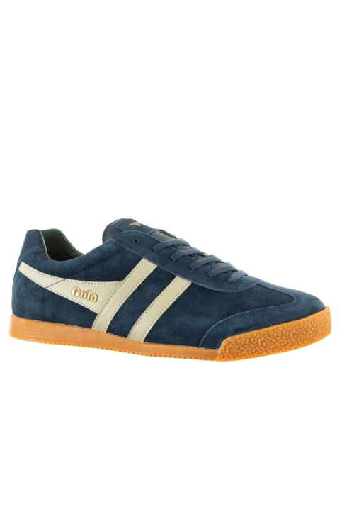 Baskets basses gola harrier sg nvy/feather grey/evergreen
