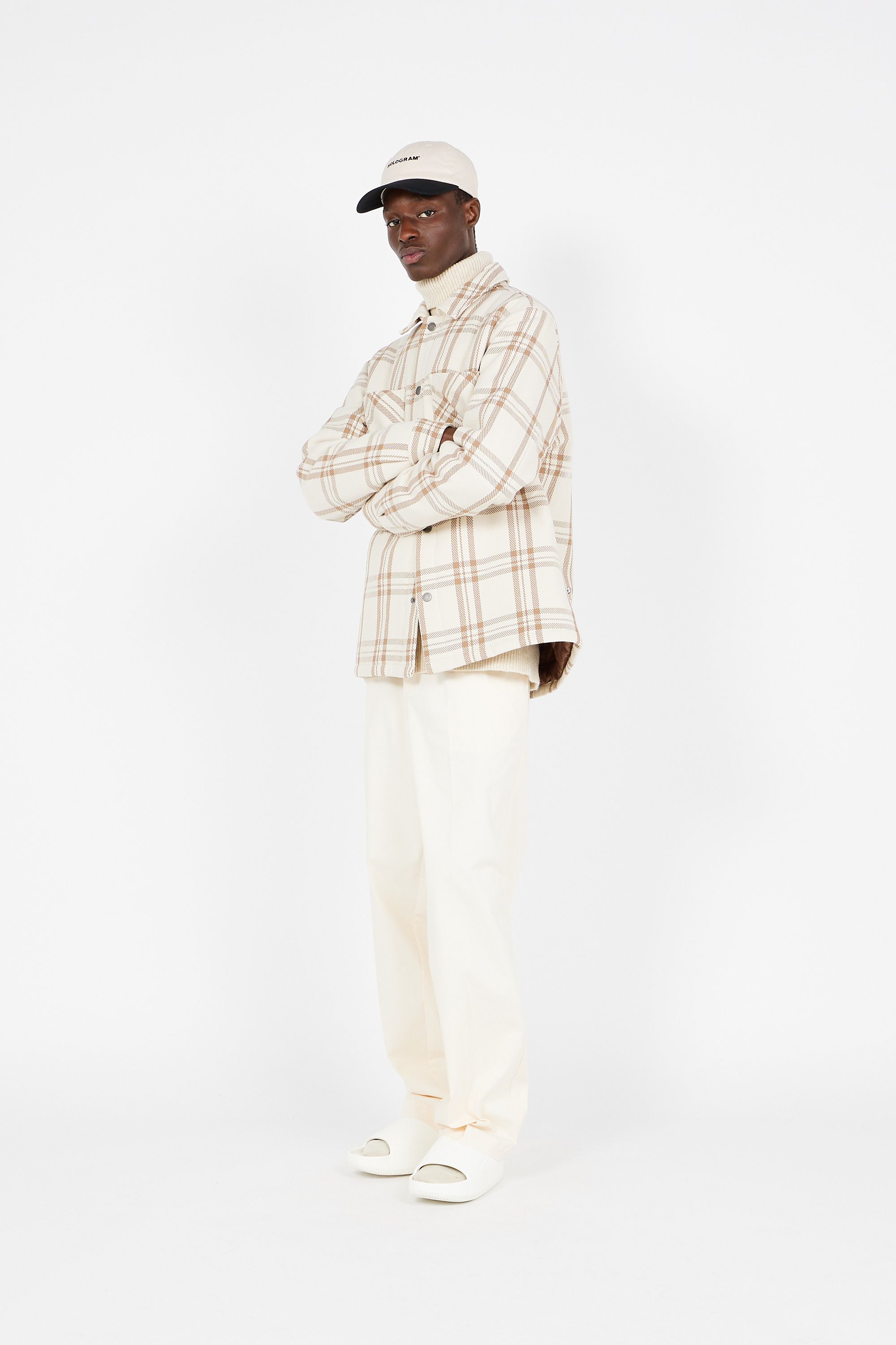 Hologram Casquette CASQUETTE TWO-TON Beige