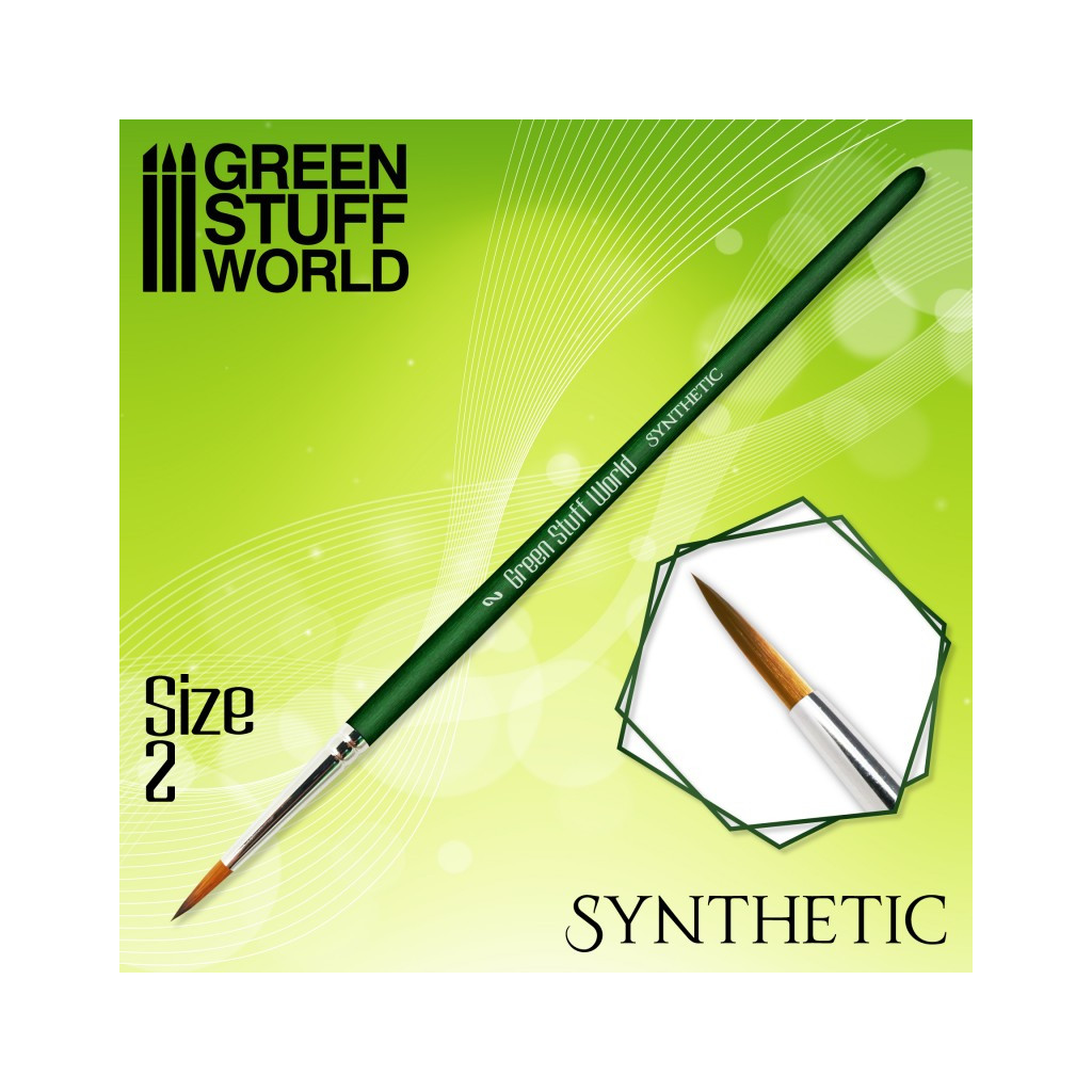 Green Séries : Pinceau Synthétique - 2