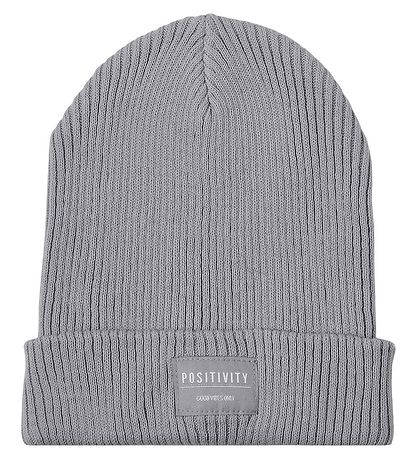 Name It Mütze - Strick - NmnManoa - Grey Melange
