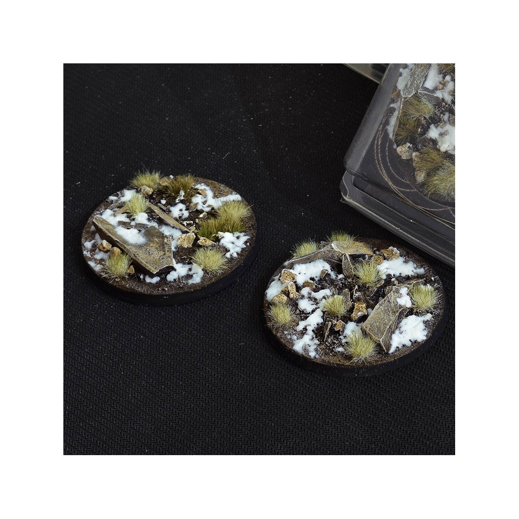 Winter Bases, Round 60mm (x2)