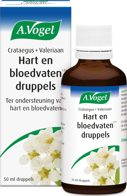 A.Vogel Crataegus + Valeriaan druppels 50ml
