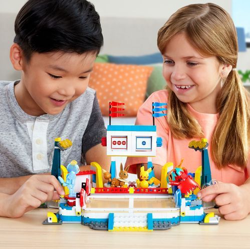 MEGA BLOKS - Pokémon Training Stadion - Bouwspel - 1090 Stenen - Geschikt voor Kinderen vanaf 8 Jaar