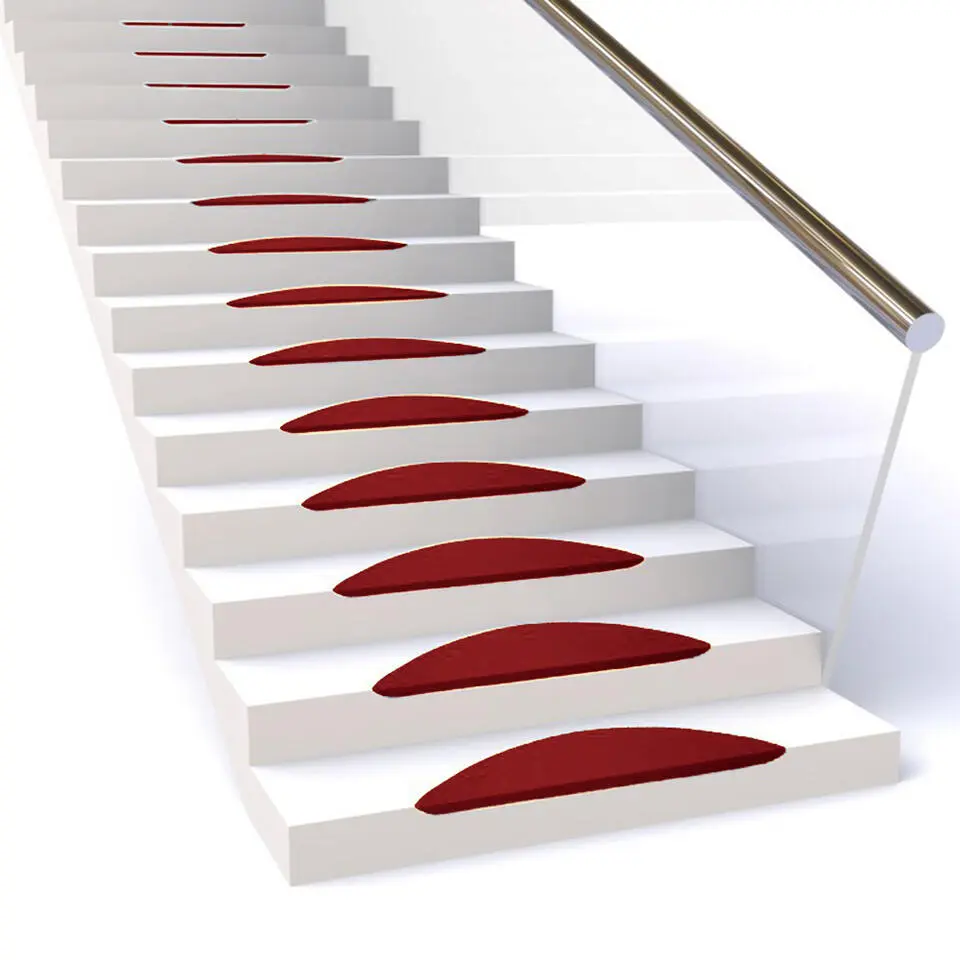 Trapmaantje Spurt - Rood - 20x56 cm - 15 Stuks