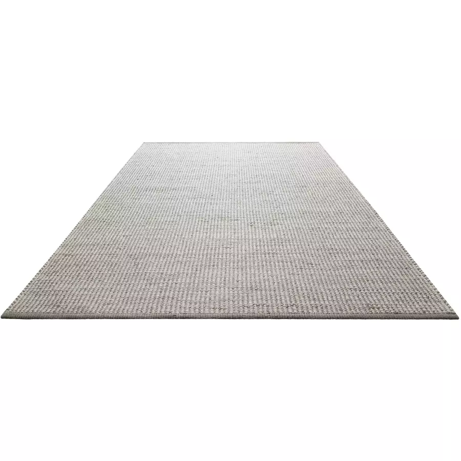 Green Looop Handweb-Teppich Toulouse grau