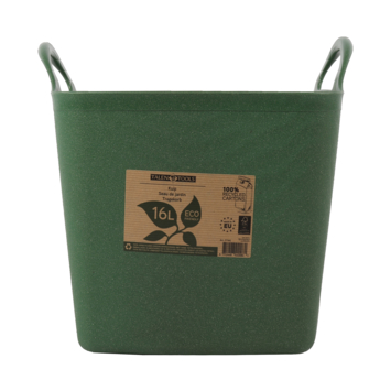 Flexibele kuip / emmer Groen 16L (100% gerecycled)