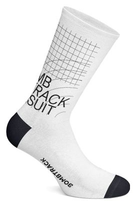 Paire de Chaussettes Bombtrack Grids And Guides Blanc / Noir