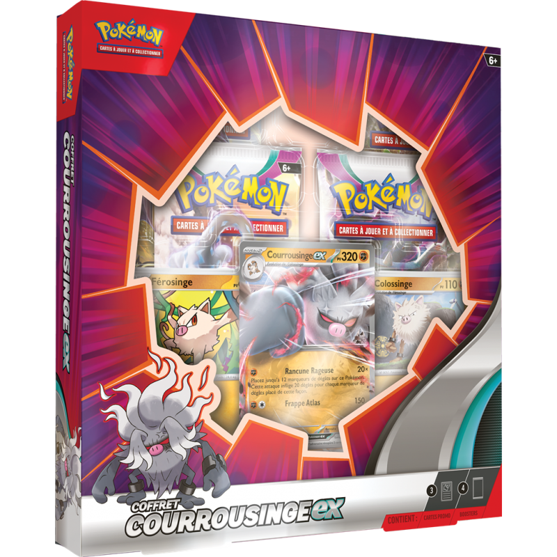 Pokémon - Coffret Courrousinge EX juillet 2023