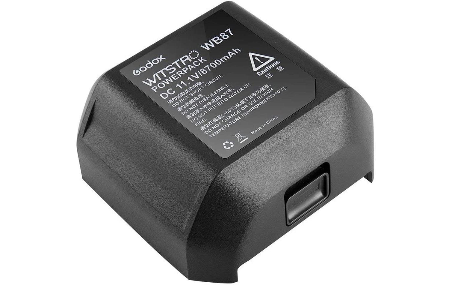 Akku WB87<br>Passender Akku zu dem Godox-Blitz AD600B