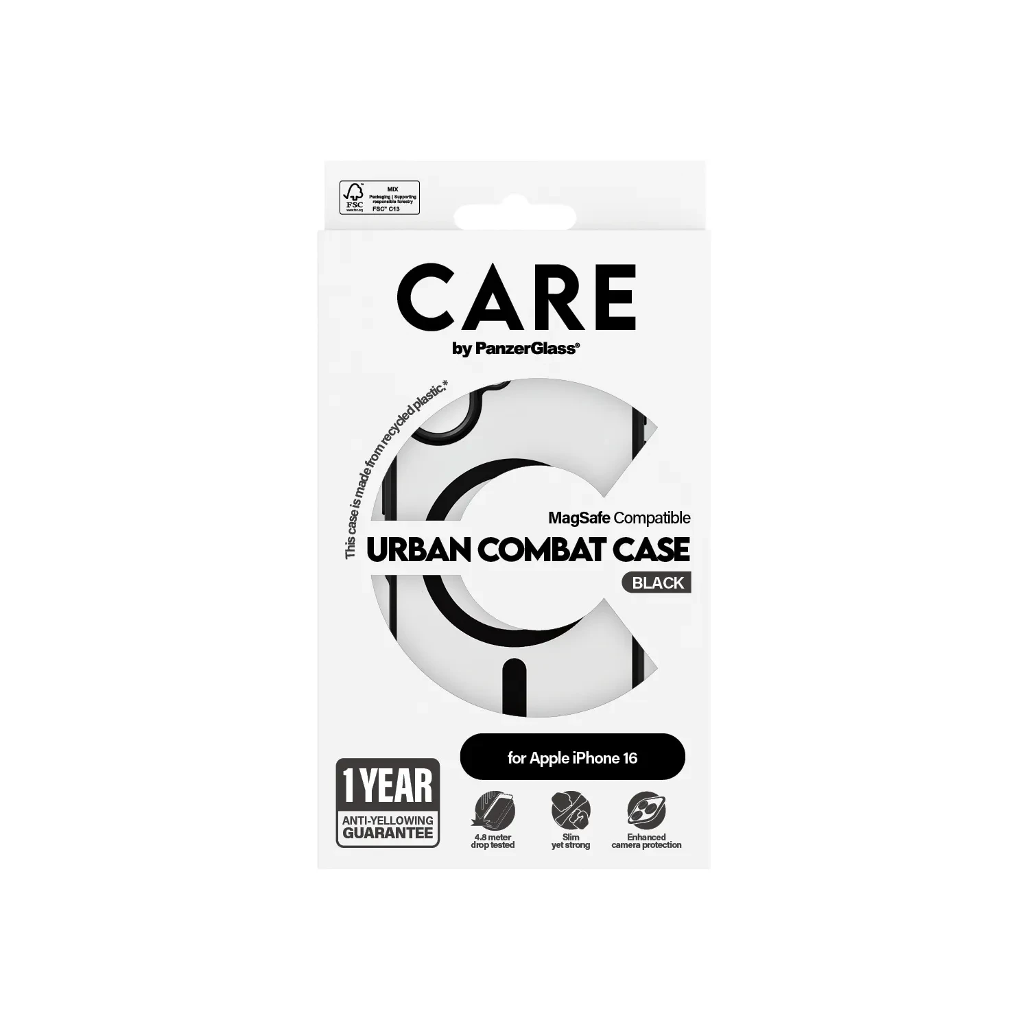 PanzerGlass CARE Cover MagSafe iPhone 16 1357