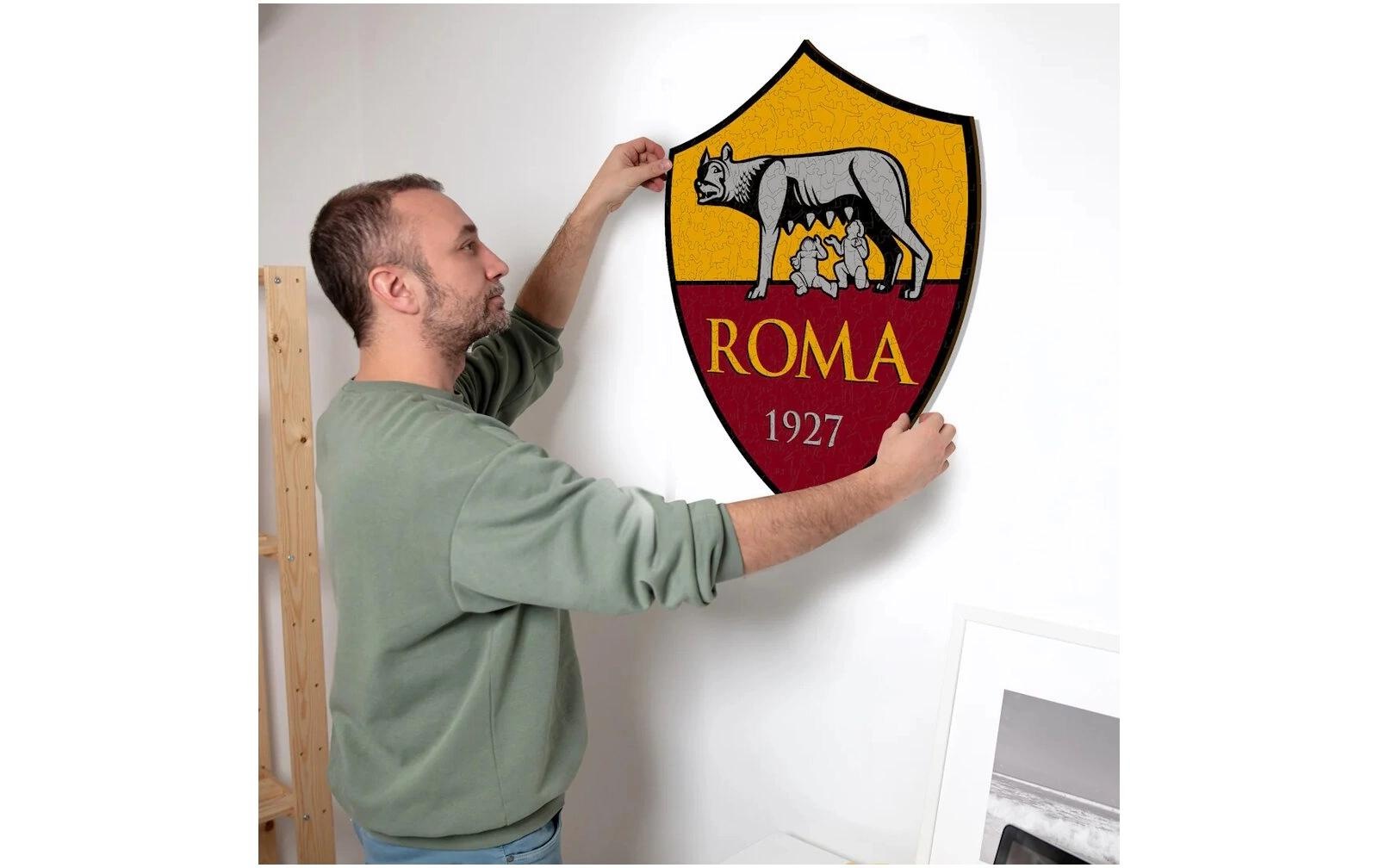 Puzzle »Iconic AS Roma – Logo« Holzart: Birke (Herkunftsland: China)