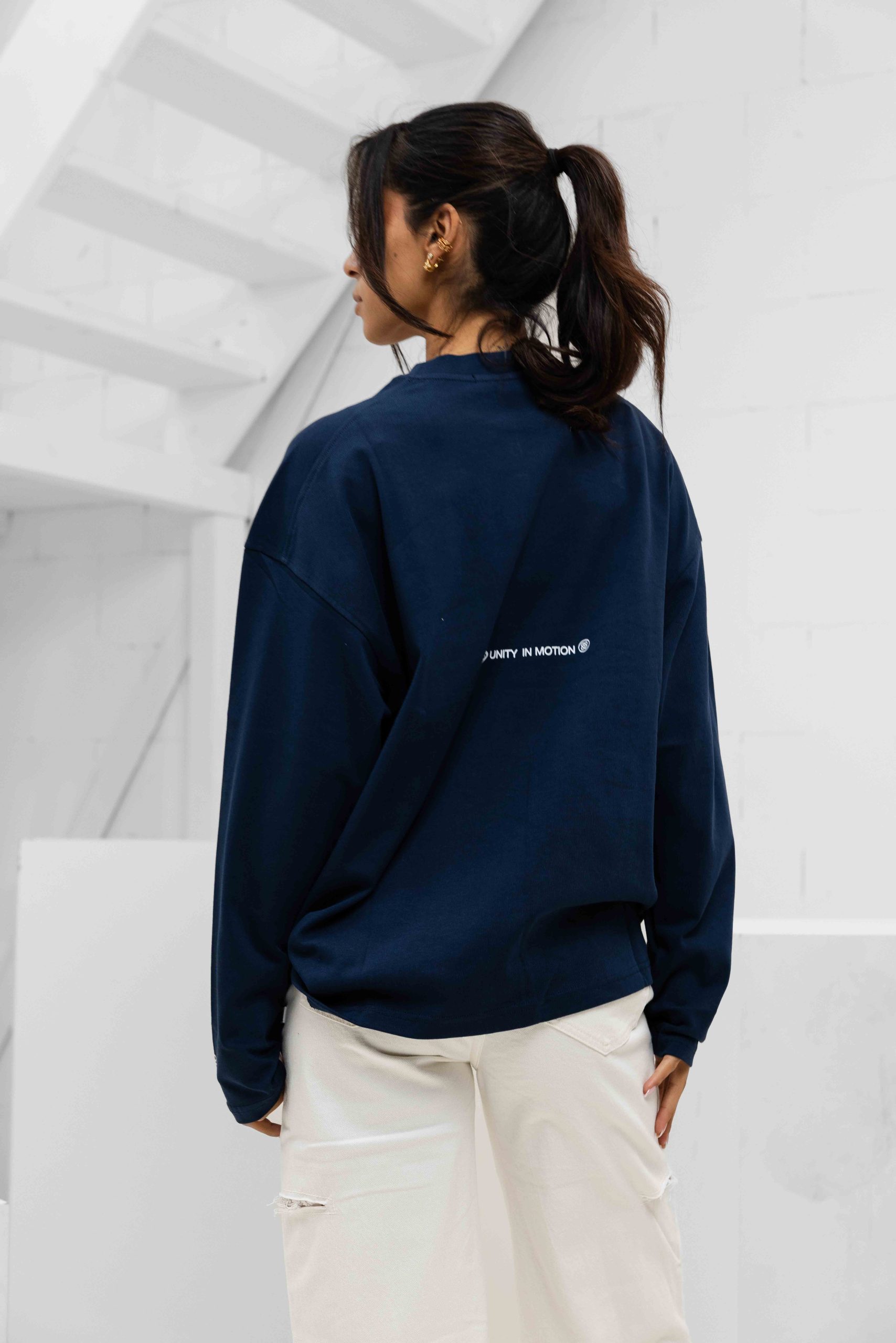 Equalité Celeste Longsleeve T-Shirt Dames Donkerblauw