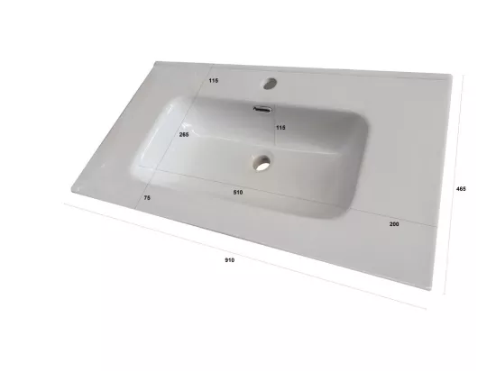 Ensemble salle de bain 4 pièces VENERE bleu tiffany