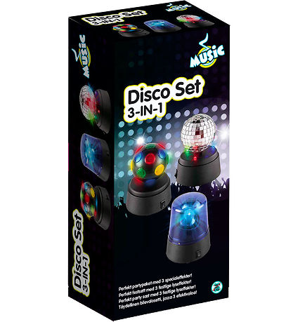 Music Disco-Set - 3er-Pack