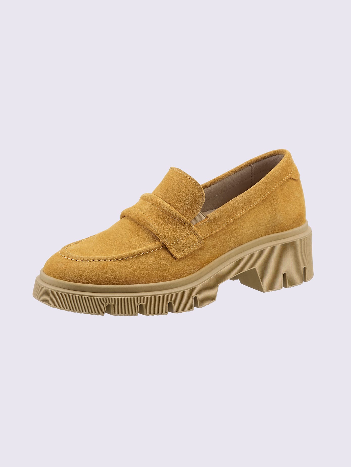 Trotteurs cuir velours de vache.