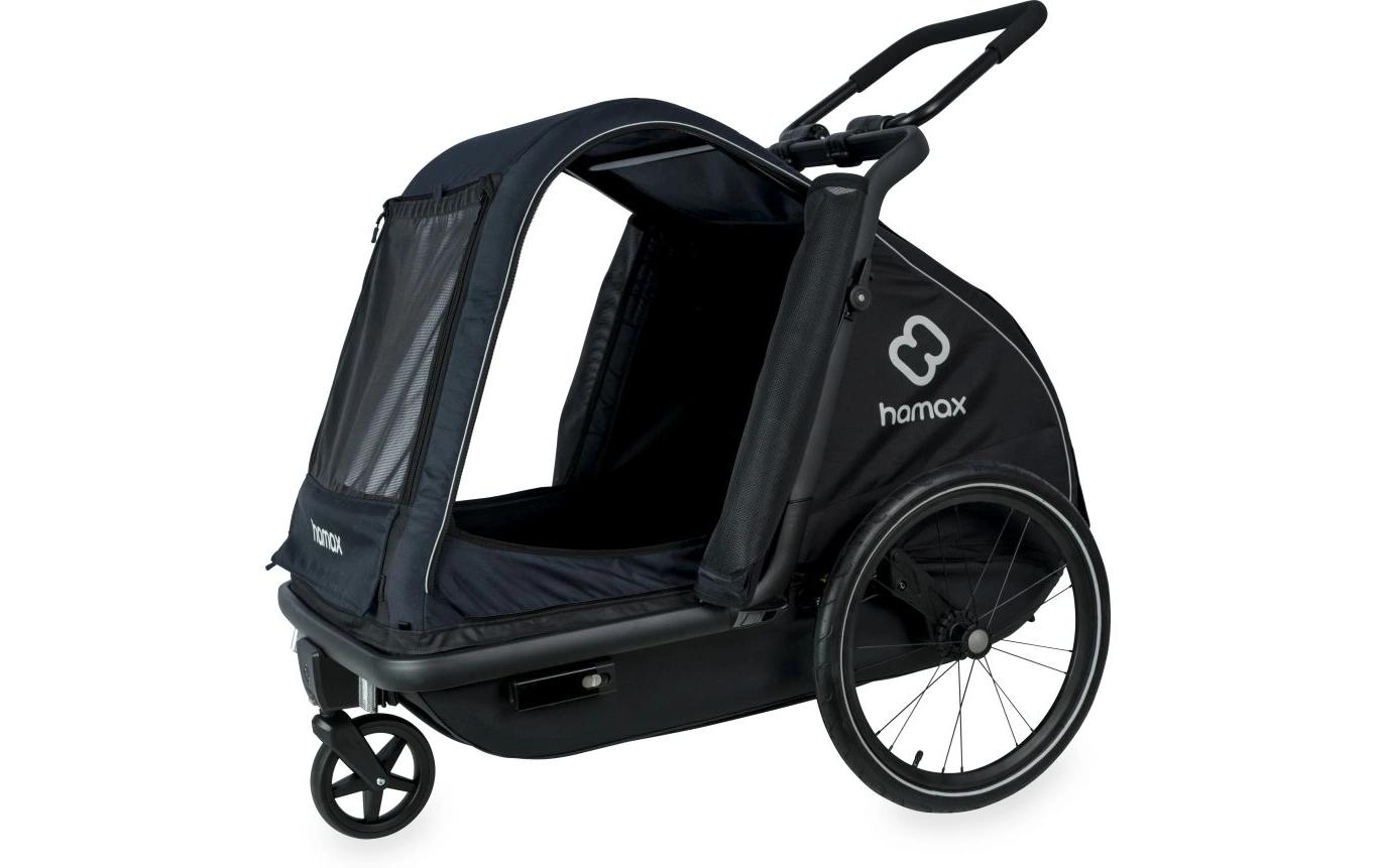 Veloanhänger Dog Trailer Pluto L für Hunde bis 45 kg<br>Veloanhänger und Buggy für Hunde