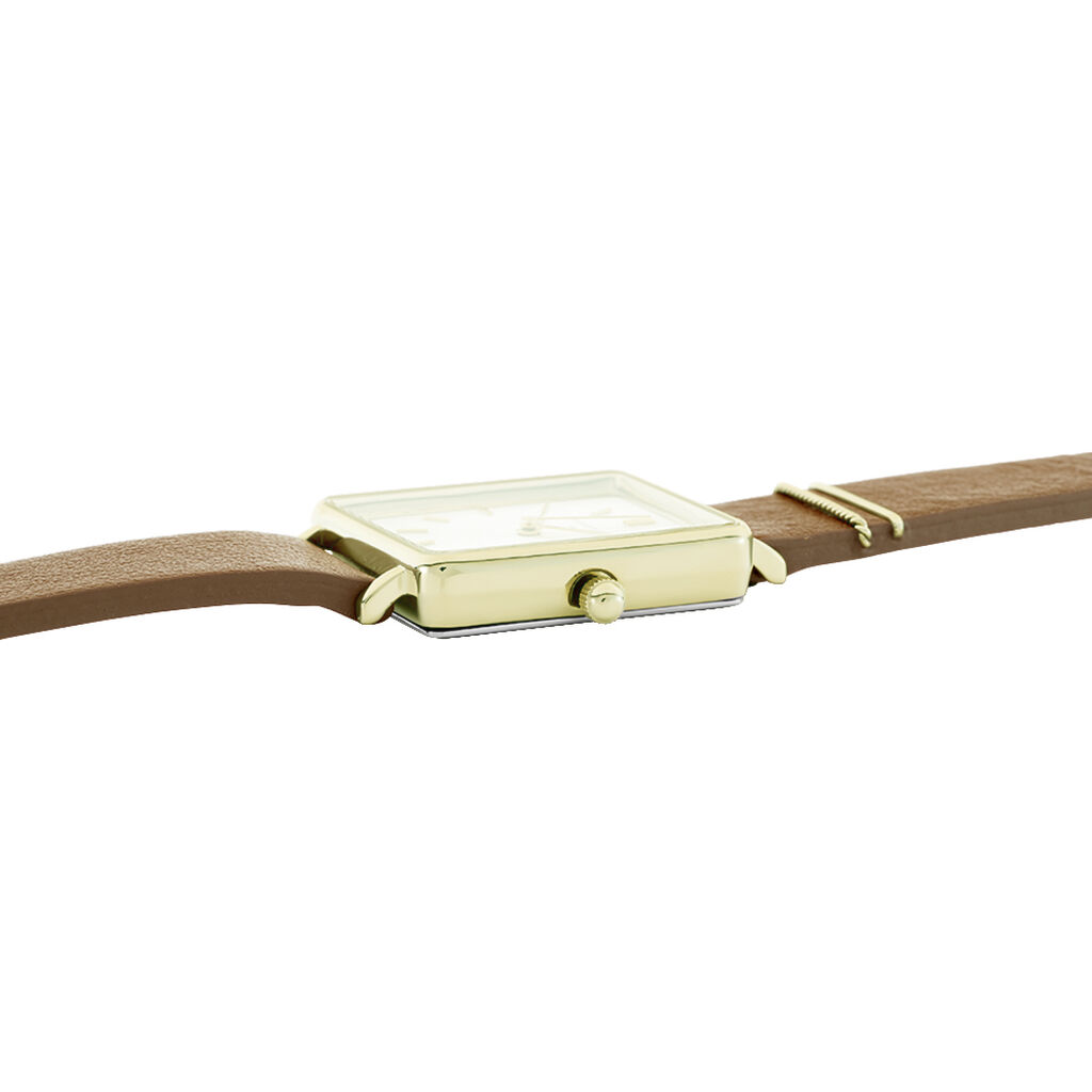 Montre Rosefield The Boxy Blanc