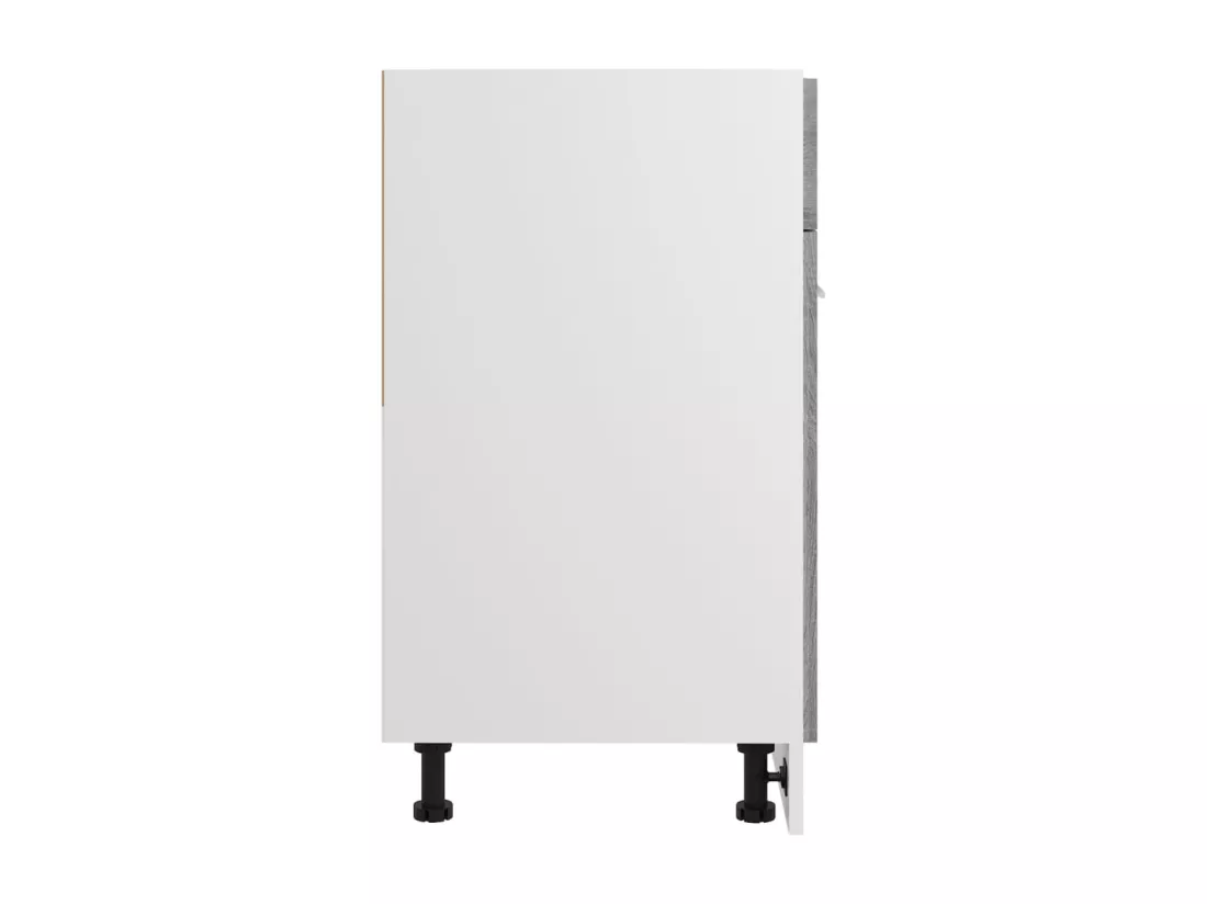 Armoire de plancher à tiroir Sonoma gris 60x46x81,5 cm