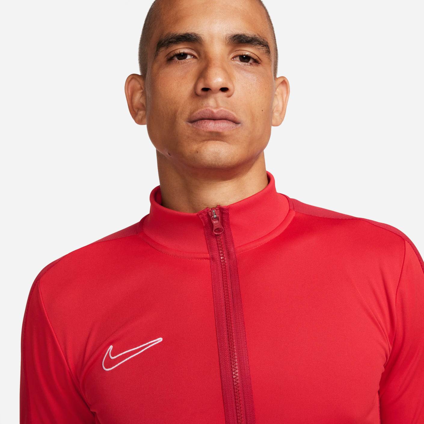 Nike Dri-FIT Academy 23 Trainingsjack Full-Zip Rood Wit