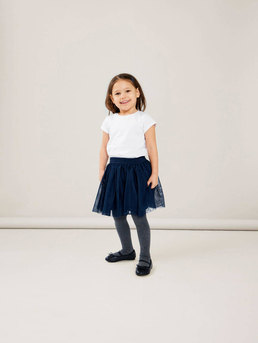 NAME IT rok NMFNUTULLE van polyester donkerblauw