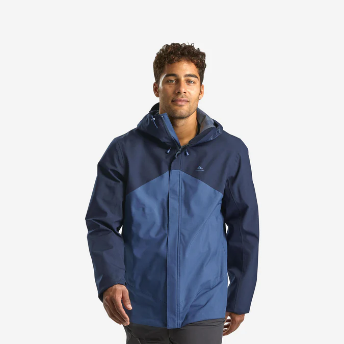 Decathlon Quechua - Jaqueta impermeável masculina Quechua MH150