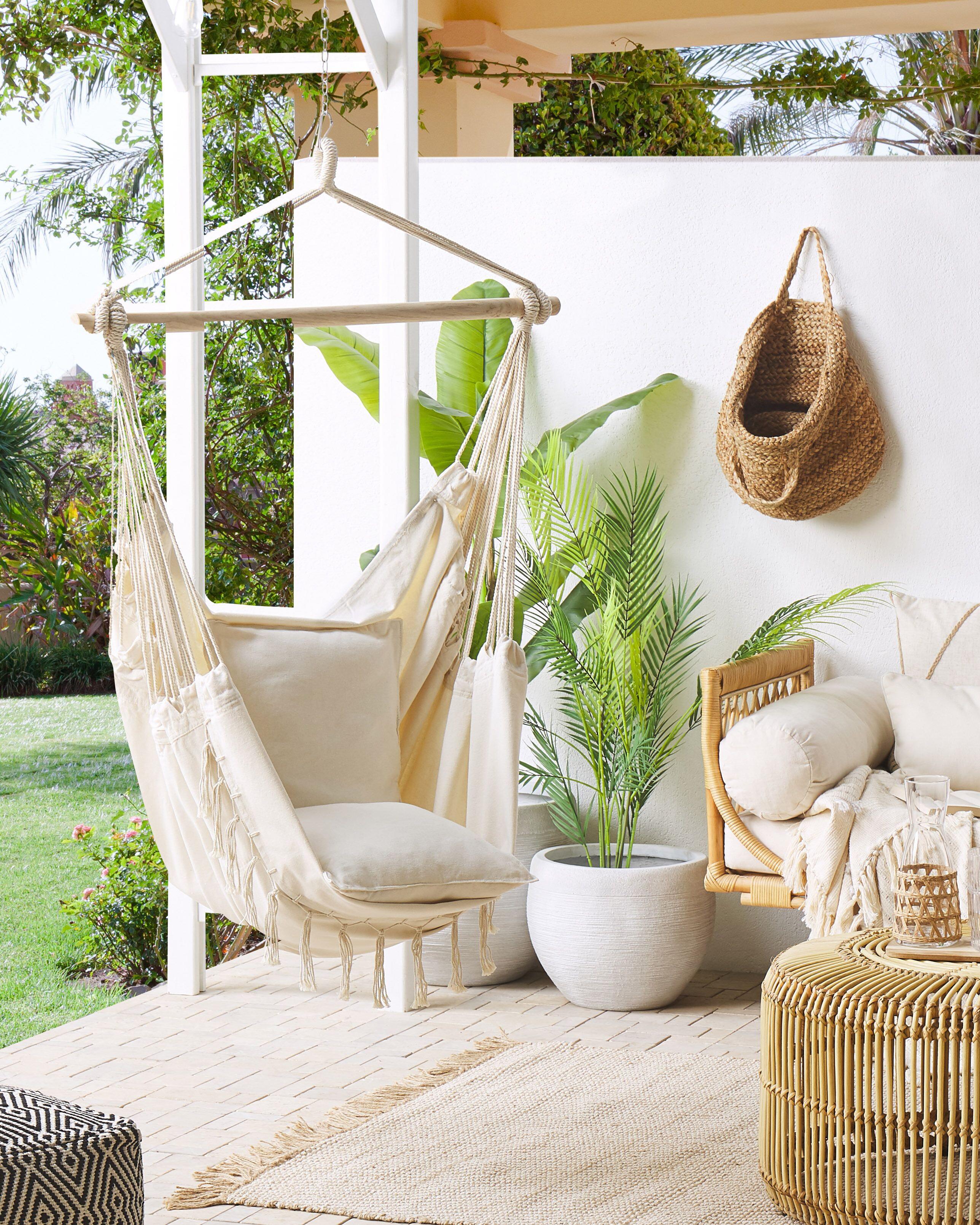 Hangstoel BONEA Katoen Beige