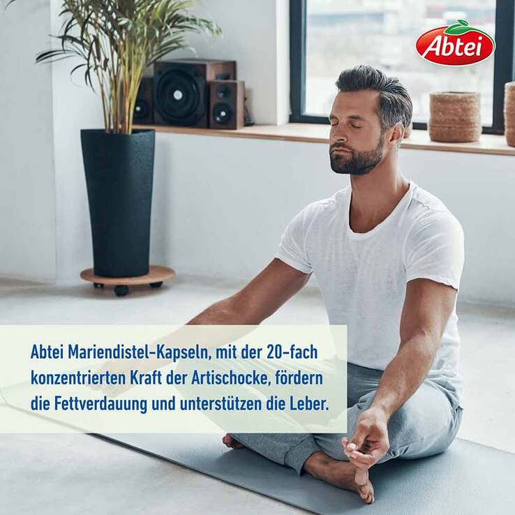 Abtei Mariendistel Plus Kapseln mit Artischocke , 30 St