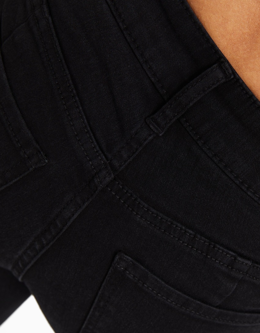calça jeans skinny push-up