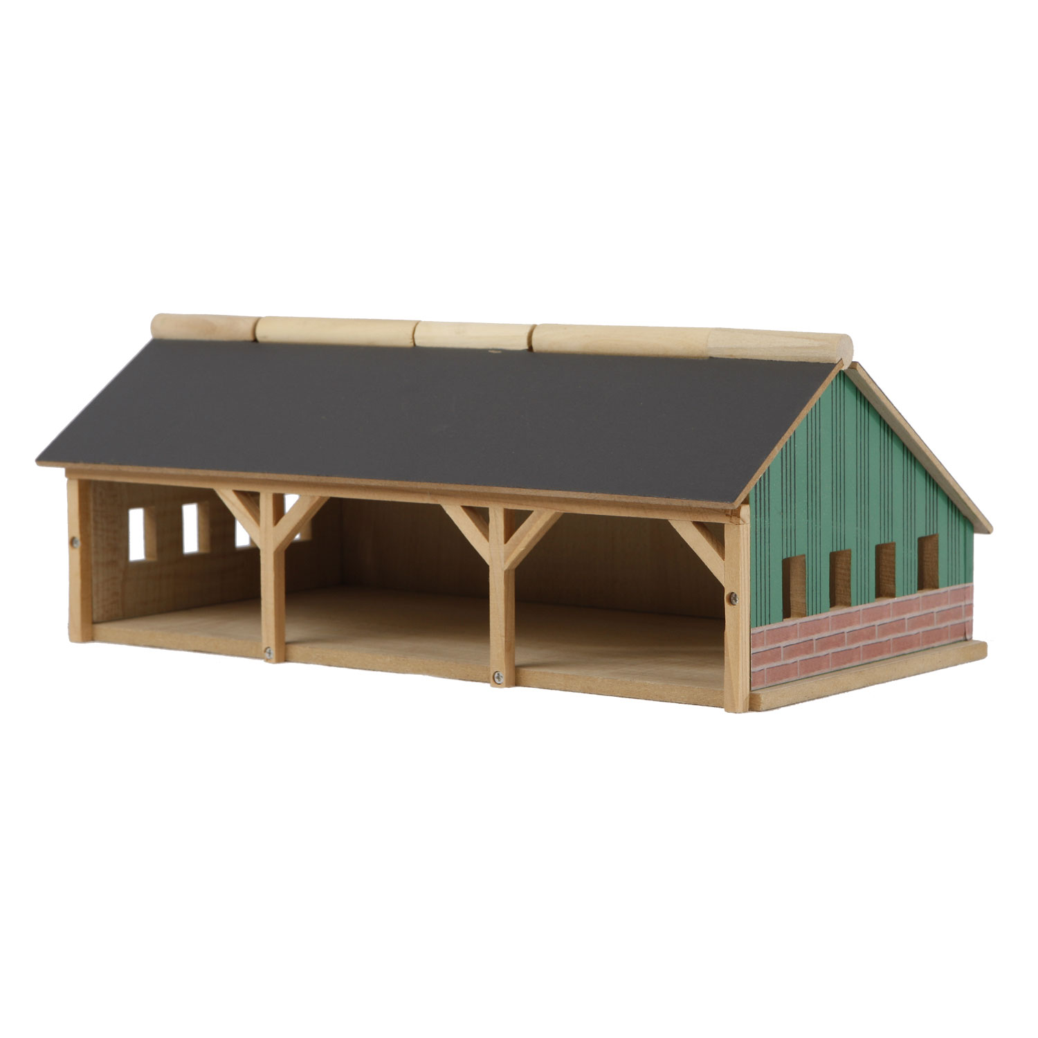 Kids Globe Landbouwloods 3-vaks Klein, 1:87