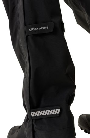 YARAS ZIP IV Unisex-Regenhose  black  M