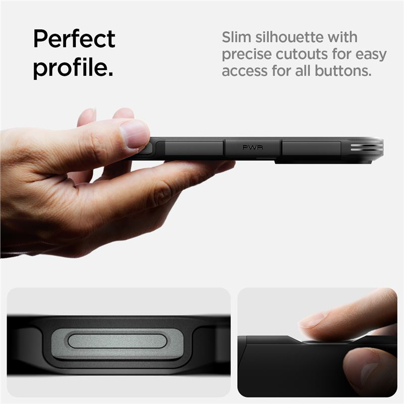 iPhone 16 Pro Tough Armor MagSafe Case Hülle (ACS08146) - Schwarz