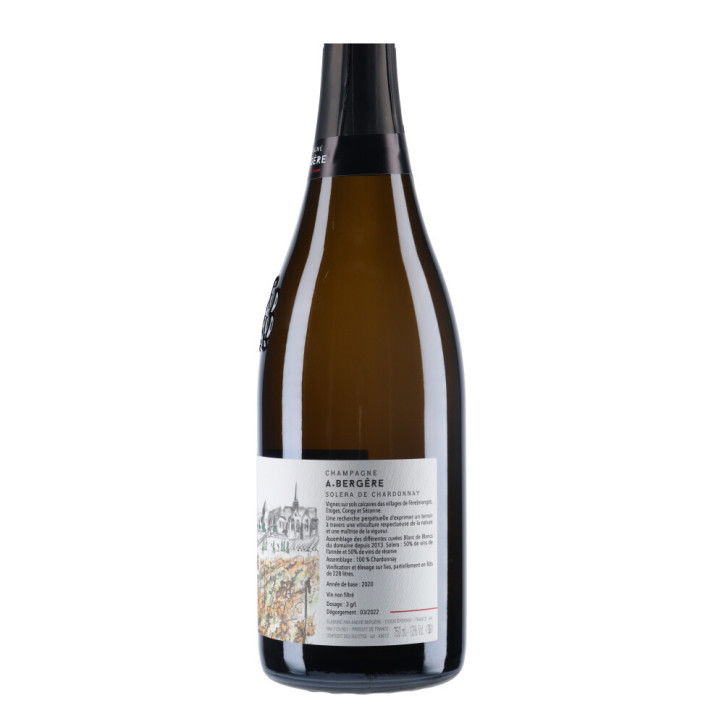 Champagne A. Bergère Solera Blanc de Blancs Brut