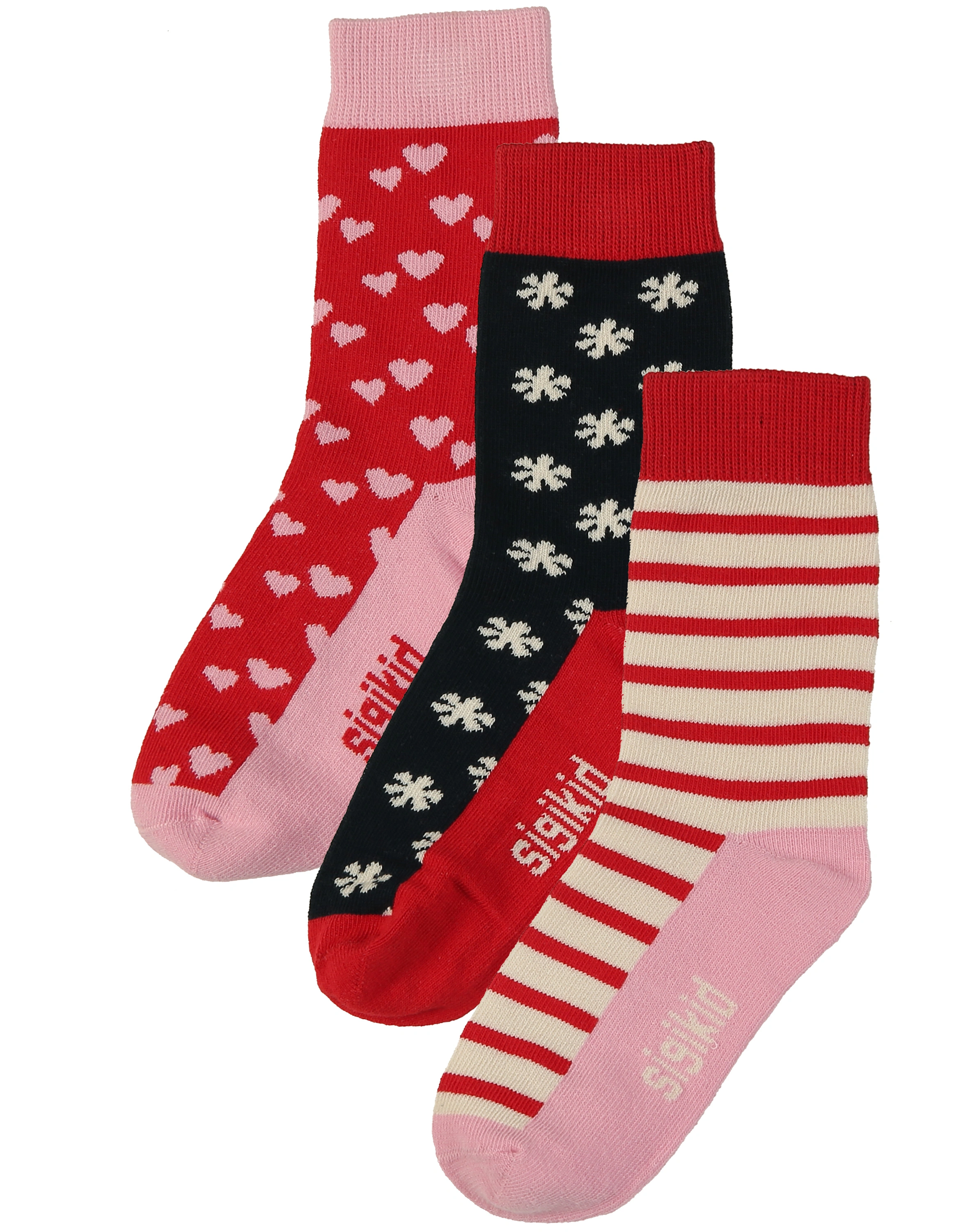 Strümpfe STRIPES 3er Pack in bunt