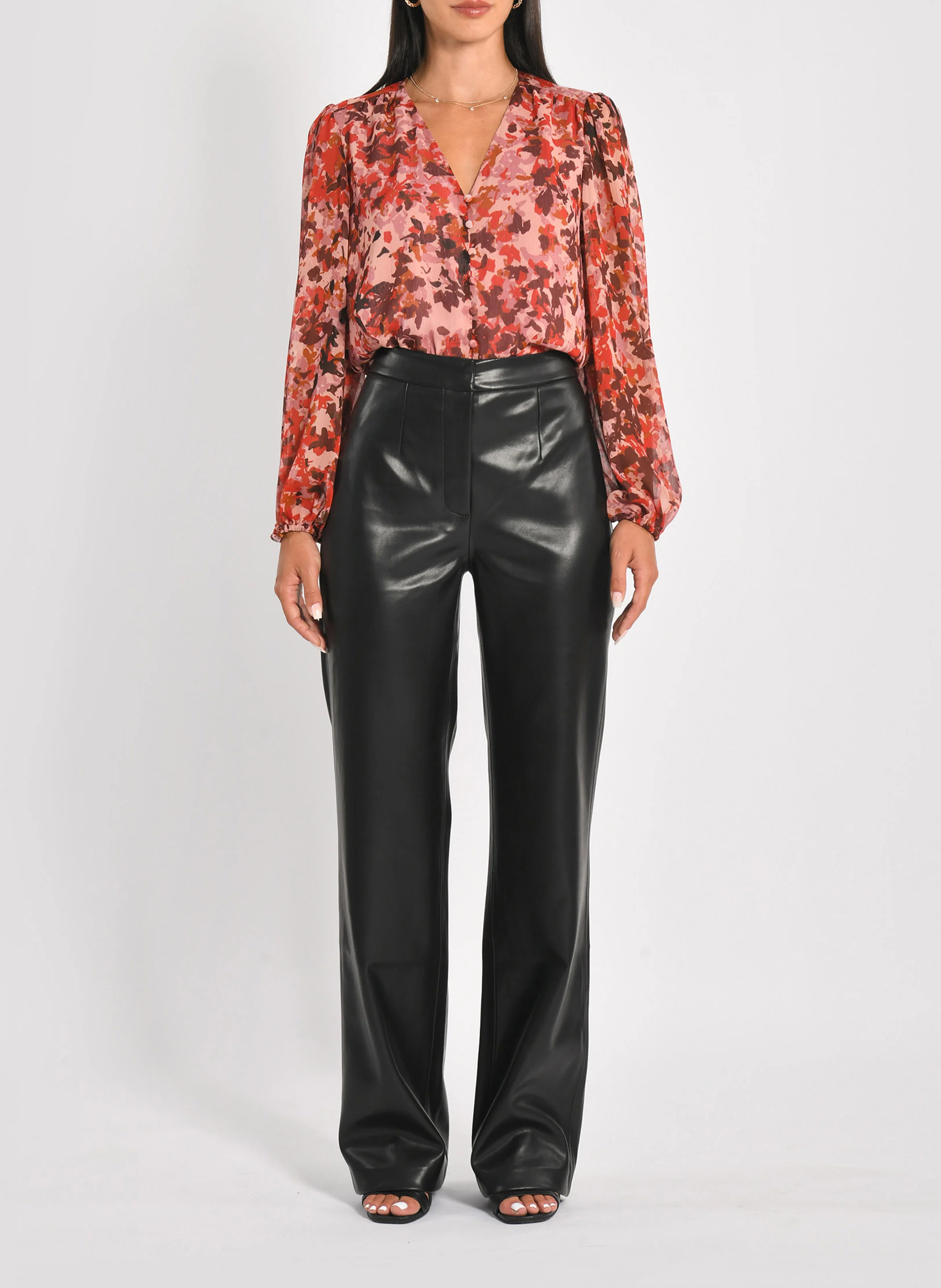 KENDALL - Pantalon droit| Noir