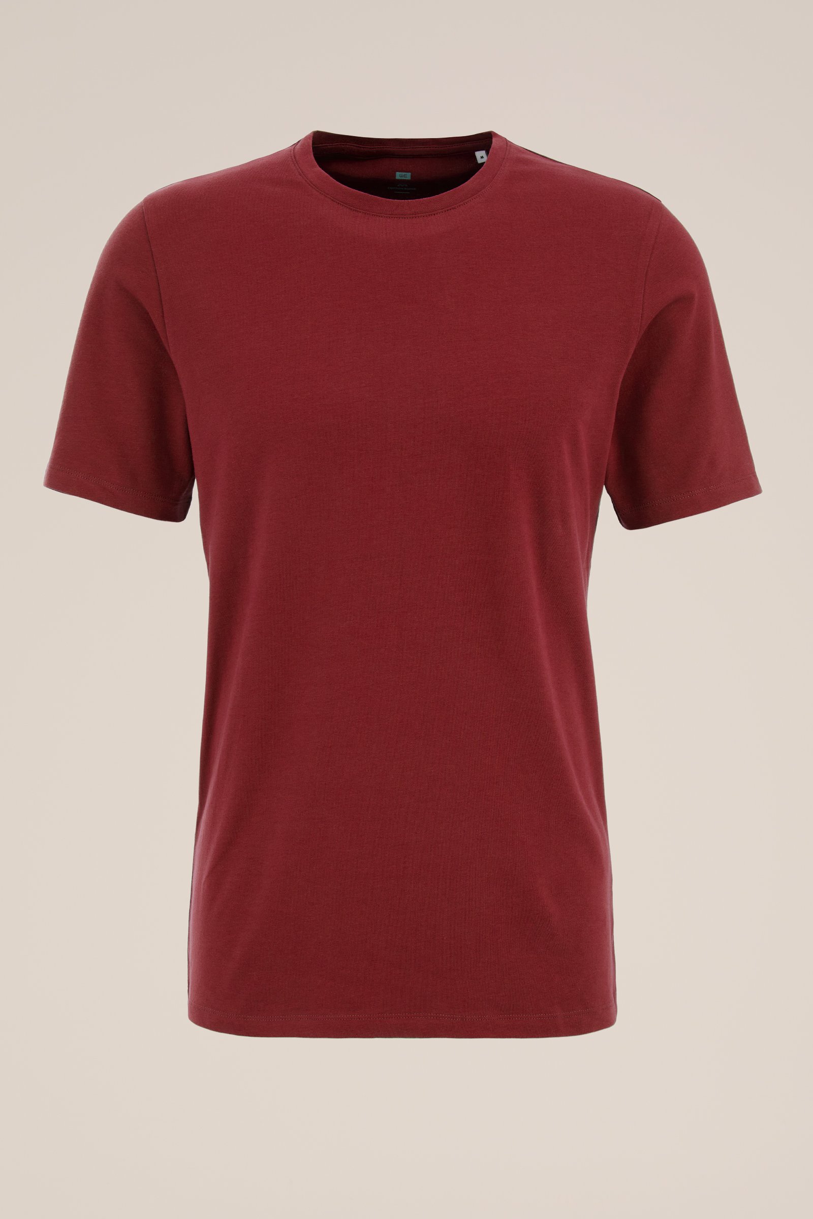 T-shirt WE Fashion Donkerrood