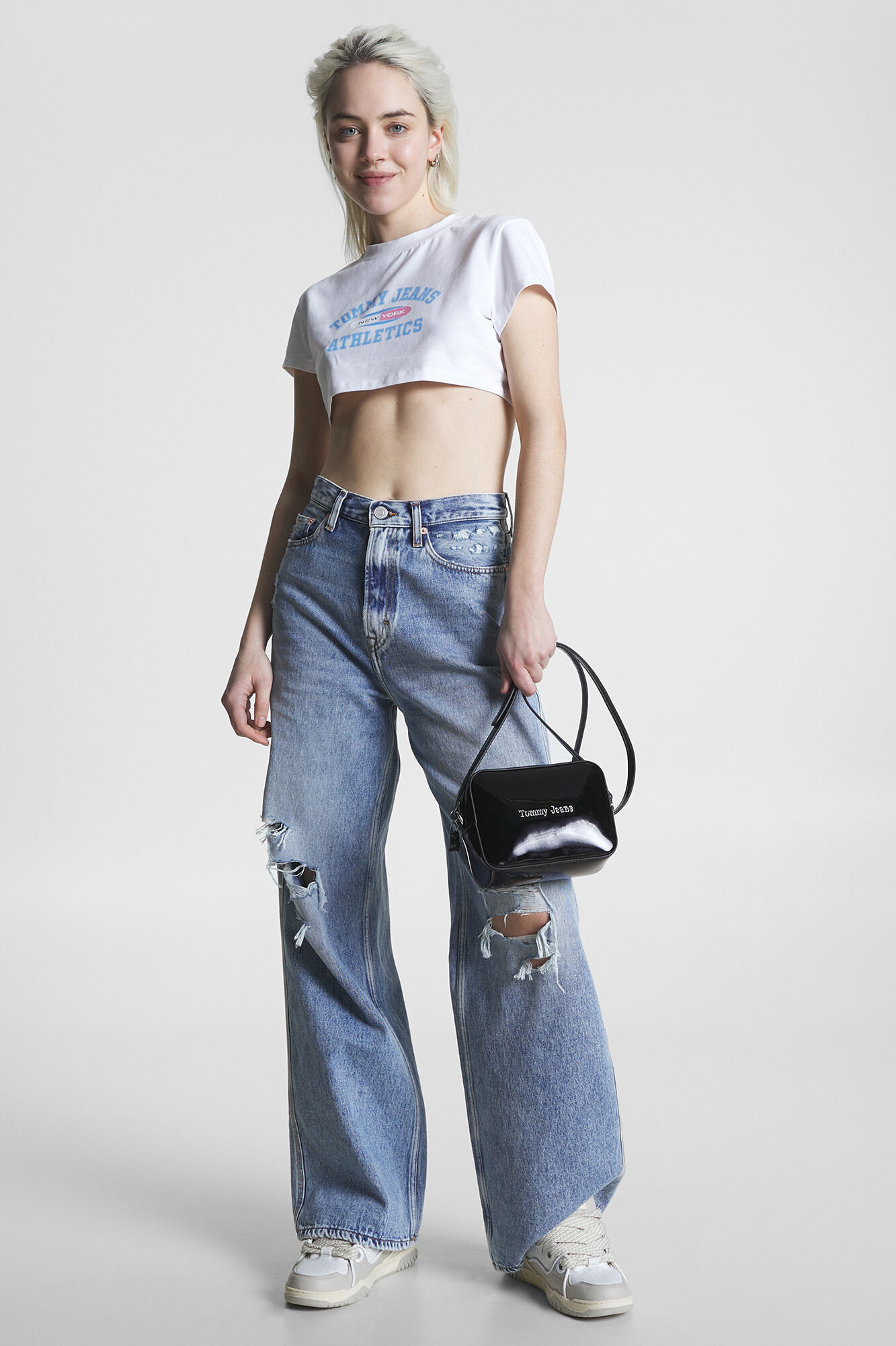 Bolsa de ombro feminina Tommy Jeans