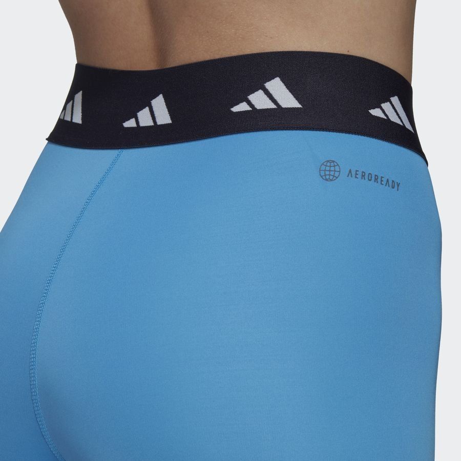 adidas Collant Techfit 7/8 - Bleu/Bleu Marine Femme