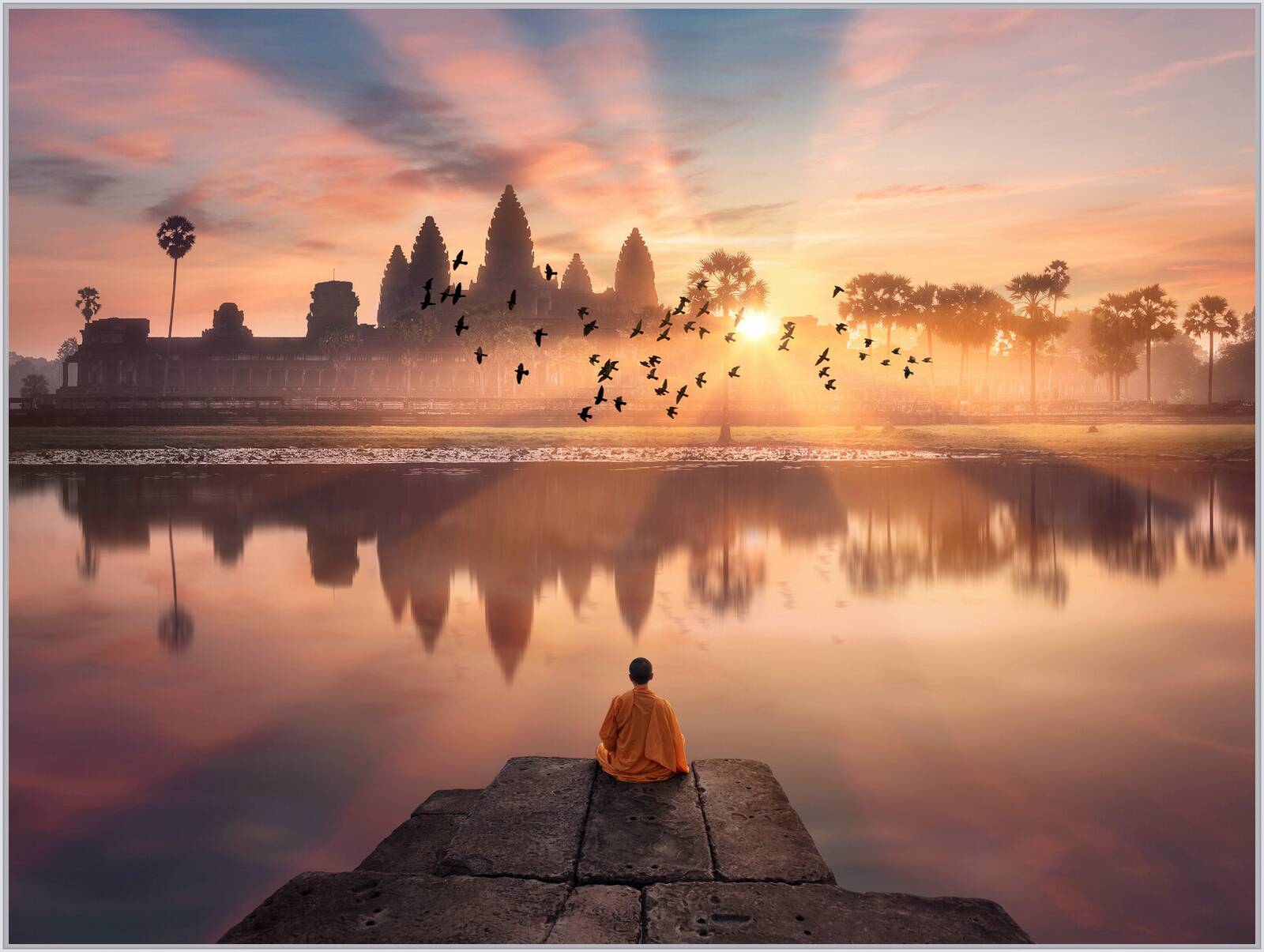 Angkor Wat by Robert Jahns - Open Edition.